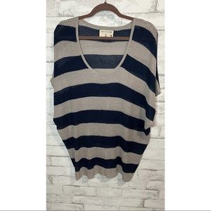 Rag & Bone Striped Knit Sweater Top